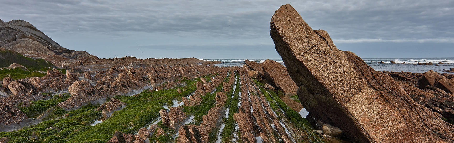 Enjoy the Geopark of the Basque Coast with its black Flysch in a unique natural setting